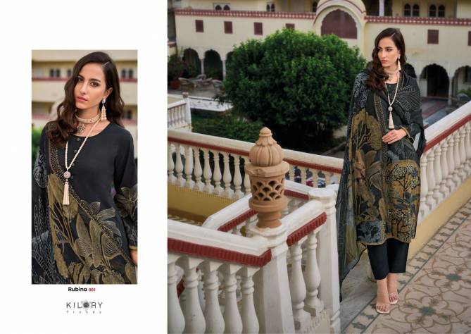 Rubina By Kilory Lawn Cotton Printed Designer Salwar Suits Wholesale Price In Surat